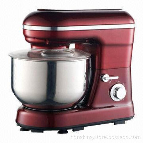 500W DC Motor Quiet Stand Mixer with 5.0L Fine Steel Bowl